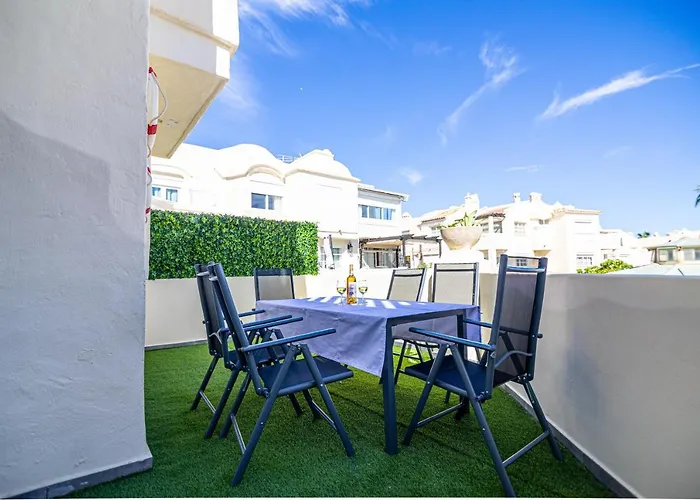 شقة Sunstay Seaside Flat I Puerto Marina